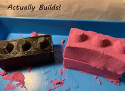 Lego(ish) Brick sand mold