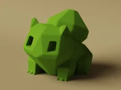 Low-Poly Bulbasaur - Remastered