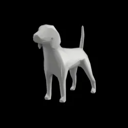 Low Poly Dog