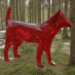 Low Poly Dog