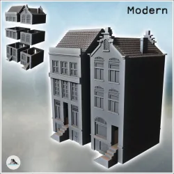 Modern city pack No. 4 - Modern WW2 WW1 World War Diaroma Wargaming RPG Mini Hobby