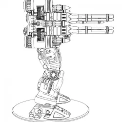 Project Fusileer-28mm Fire Support and Air Defense Mech