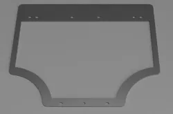 PRUSA PRO Face Shield Visor Template