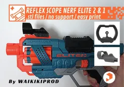 Reflex Scope Nerf Elite 2 & 1