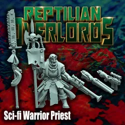 Sci-fi Warrior Priest