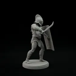 Secutor Roman gladiator miniature