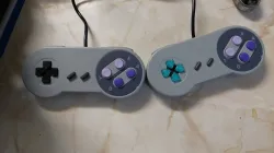 Separated Dpad buttons for cheap SNES gamepad