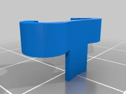 Simle cable tie clamp clip