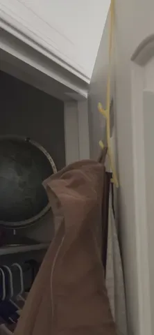 Simple Coat Hooks - Over-the-door created to hang as low as possible
