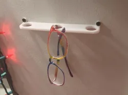 Simple eyeglasses or sunglasses holder- 2, 3, or 4 pairs!