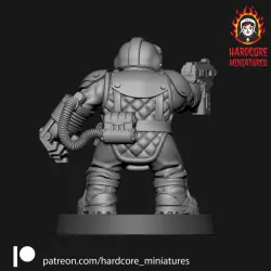 Space Dwarf Sergeant