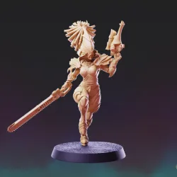 Space Elf Venomous Viper Pose 1 + Pinup