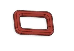 Square Ring - Webbing Hardware