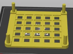 Stackable Miniature Storage Trays