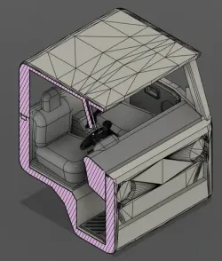 Suzuki Carry Kei Truck Interior