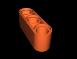 Technic, Liftarm LEGO Brick  (Real LEGO)