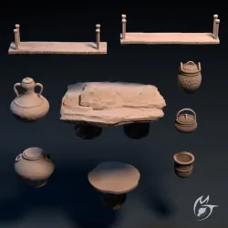 The Druid Grove Objects & Props