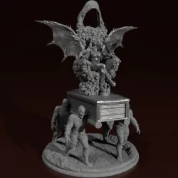 Vampire Skull Throne