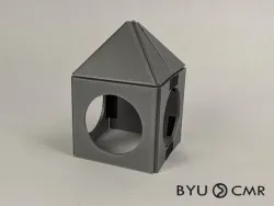 Vertex Roof Hidey Cube