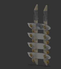 Wall Mounted Skateboard Rack