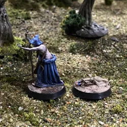 Witch with abducted child victim