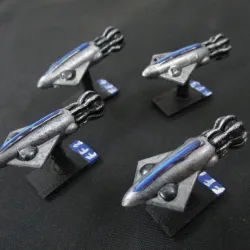 XGA104 Alien Squid Frigate