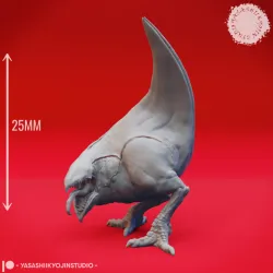 Abyssal Chicken - Tabletop Miniature (Pre-Supported)