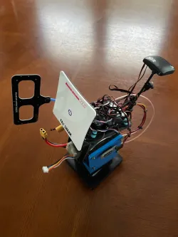 Ardupilot Drone Tracking Antenna Pan 360 & Tilt, Table Top or Tripod