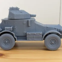 Armoured Car Panhard 165 (France, WW2)