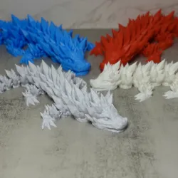 Articulated Quartz Dragon