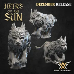 ATTACK LION - HEIRS OF THE SUN (DECEMBER RELEASE) (ELF FROM ELVES OF THE SUN)