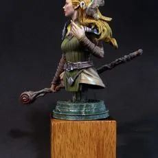 Aurael, Elf Astral Cleric - Bust