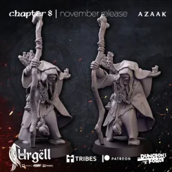 Azaak the Necromancer Miniature
