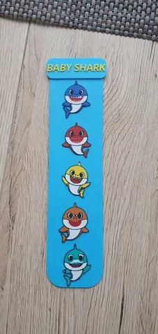 Baby shark bookmark