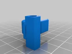 Backpack rail camelbak hose clip