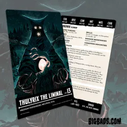 Big Bad 020 Thulyrix - (PDF) + (STL) Bundle