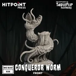 Big Bad 026 Conqueror Worm - (PDF) + (STL) Bundle