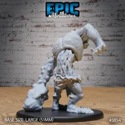 Big Flesh Ghoul Mutation / Evil Spirit / Undead Humanoid Beast / Zombie Spawn / Graveyard Encounter