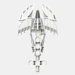 Bionicle Toa Hahli Inika Fin Prototype