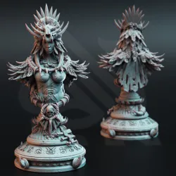 BUST Goliath Blood Shaman Priestess - Driga