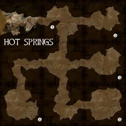 Cave Hideout - Modular Digital Fantasy DnD Terrain Battle Maps
