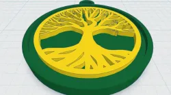 Celtic / Norse - Tree Of Life Pendent 2