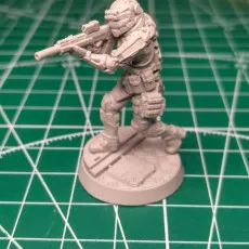 Cyberpunk - Striker - Black Stone Commandos