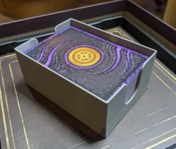 Deck, Power and Guile token organisers for Scythe Expeditions
