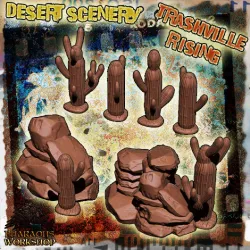 Desert Cactus Scenery