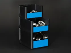 DIN Rail Picking Bin - L Set