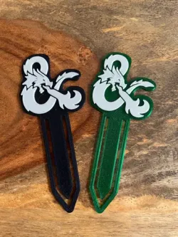 Dungeons and Dragons Bookmark
