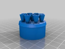 Engine Octaweb for AXM's Falcon 9/Heavy paper model