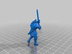 Eternally vigilant sword knight