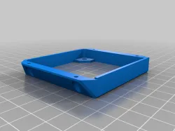 Fan Holder Revision (with bracket alteration)